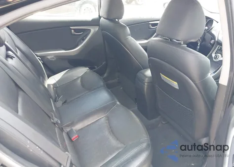 2012 Hyundai Elantra Limited (Ulsan Plant) из США, поврежденный, VIN KMHDH4AEXCU253993